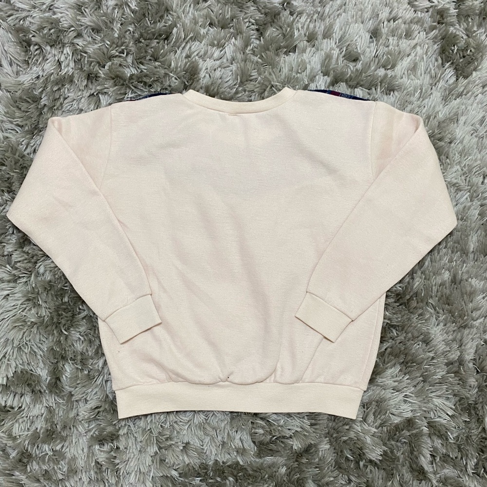 Flannel Embroidered Sweater - Picture 2 of 3